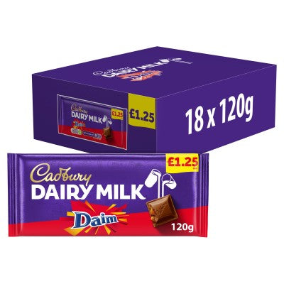 Cadbury Dairy Milk Daim Block Pm £1.35