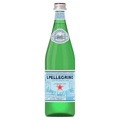 San Pellegrino Sparkling Water Glass