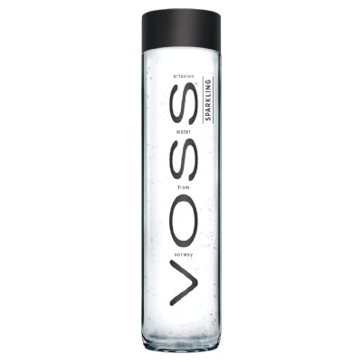 Voss Sparkling Water Glass