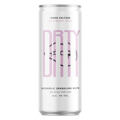 Drty Raspberry Rose Vodka Seltzer Cans