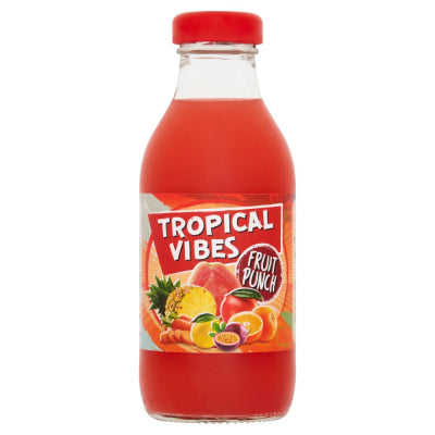 Tropical Vibes Fruit Punch Glass