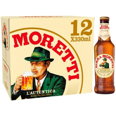 Birra Moretti Bottles