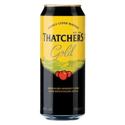 Thatchers Gold Cider 4pk Cans