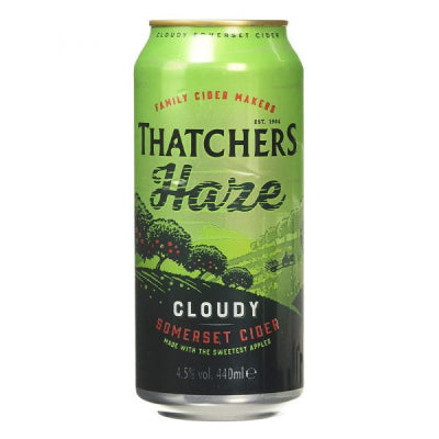 Thatchers Haze Cider 4pk Cans