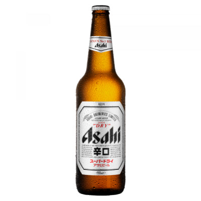 Asahi Lager Bottles