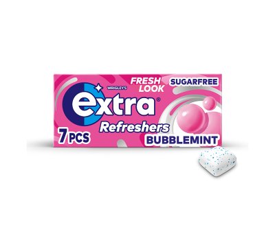 Wrigleys Extra Refreshers Bubblemint Chewing Gum