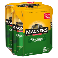 Magners Apple Cider 4pk Pm £5.65 Can