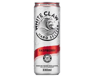 White Claw Hard Seltzer Raspberry